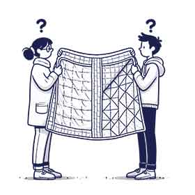 a quilt with binding as the finished edge and a quilt with a facing as the finished edge.